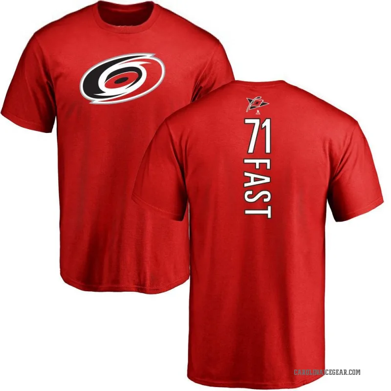 Jesper Fast Carolina Hurricanes Fanatics Branded Women's Alternate  Breakaway Jersey - Red